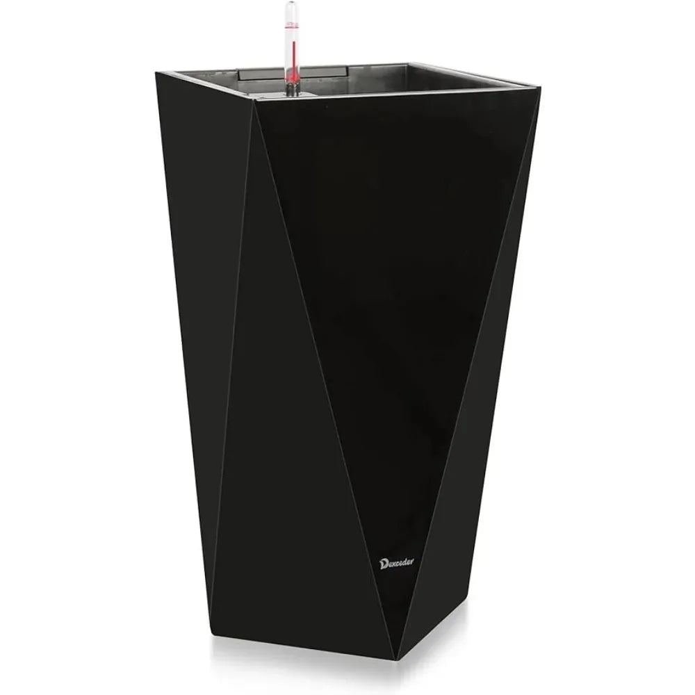 24-Inch Tall Self-Watering Planter - Indoor/Outdoor Elegance for Your Plants!
